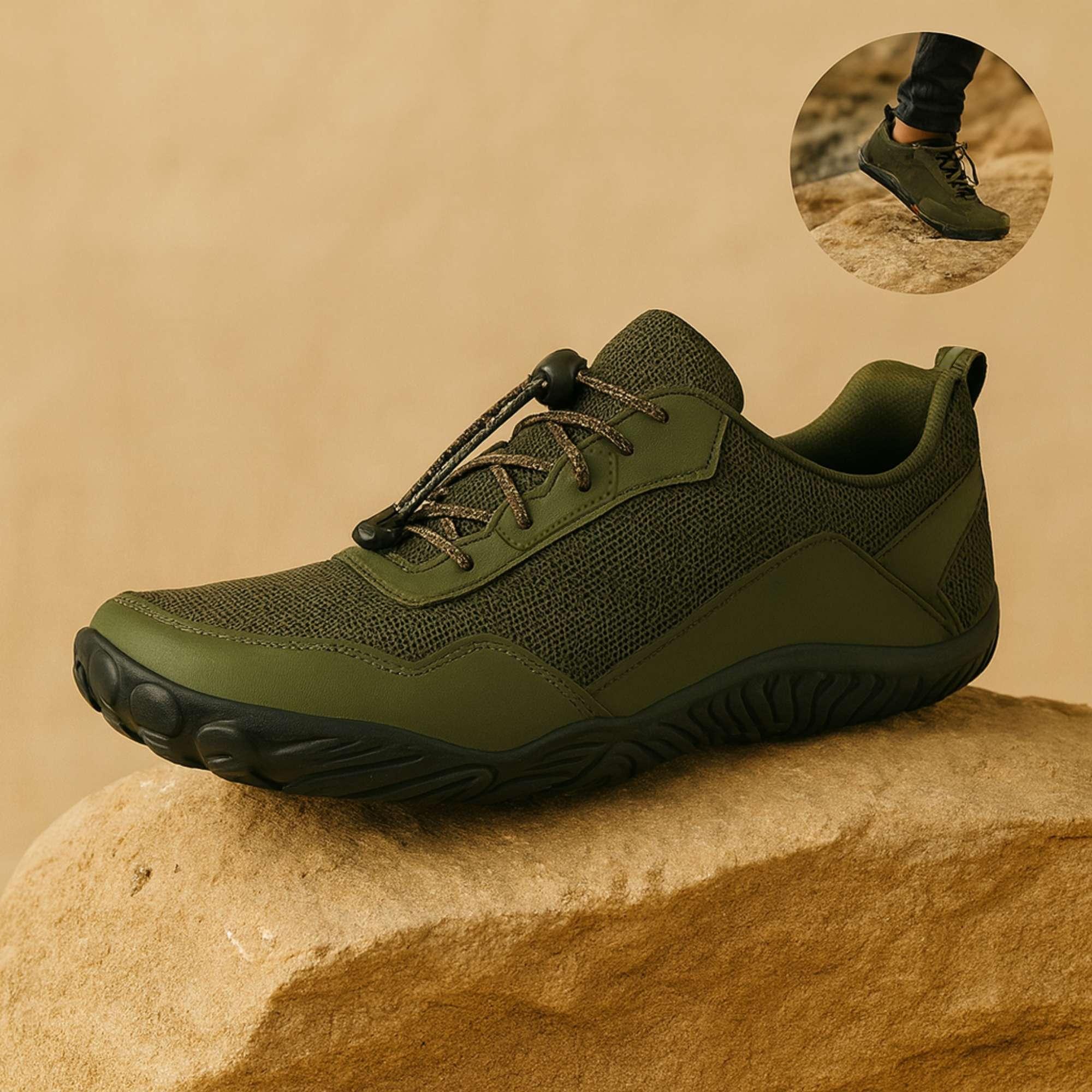 BareTrek – Barfußschuhe rutschfest | Atmungsaktiv & Zehenfreiheit | Outdoor & Alltag