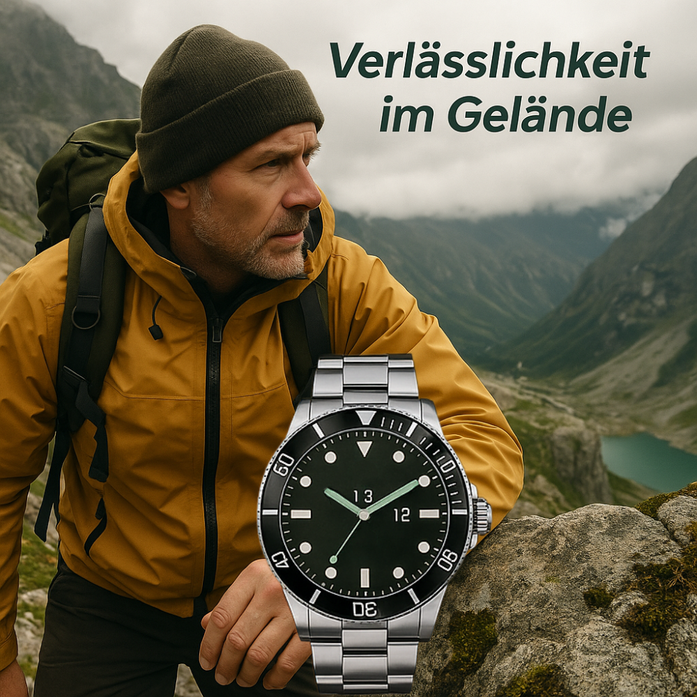 TactiHealth – Militärische Outdoor-Smartwatch | Unzerstörbar stoßfest wasserdicht | Für Abenteuer & harte Einsätze