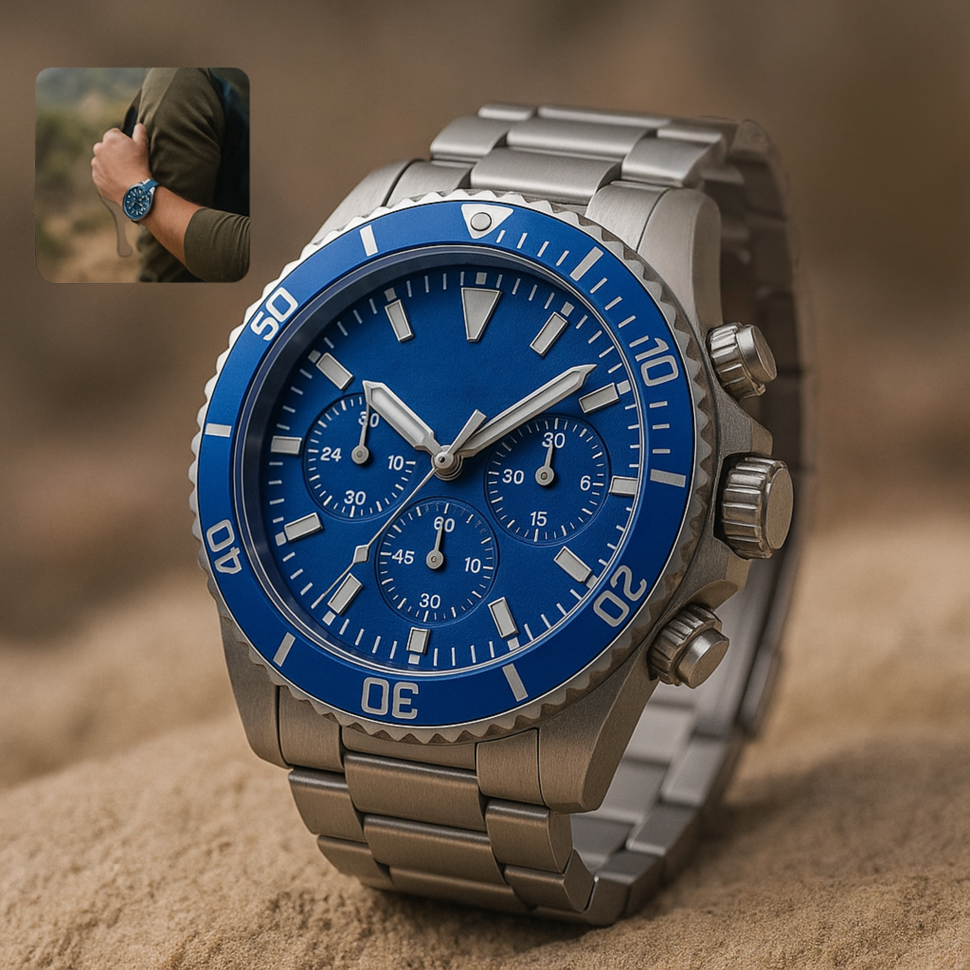 TactiHealth – Militärische Outdoor-Smartwatch | Unzerstörbar stoßfest wasserdicht | Für Abenteuer & harte Einsätze