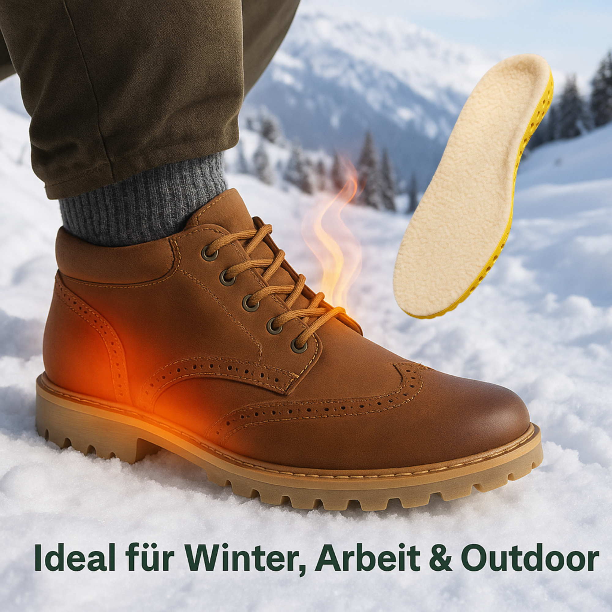 WarmoSole – Wärmende Einlegesohlen | Schmerzlindernd & atmungsaktiv | Für kalte Tage & empfindliche Füße