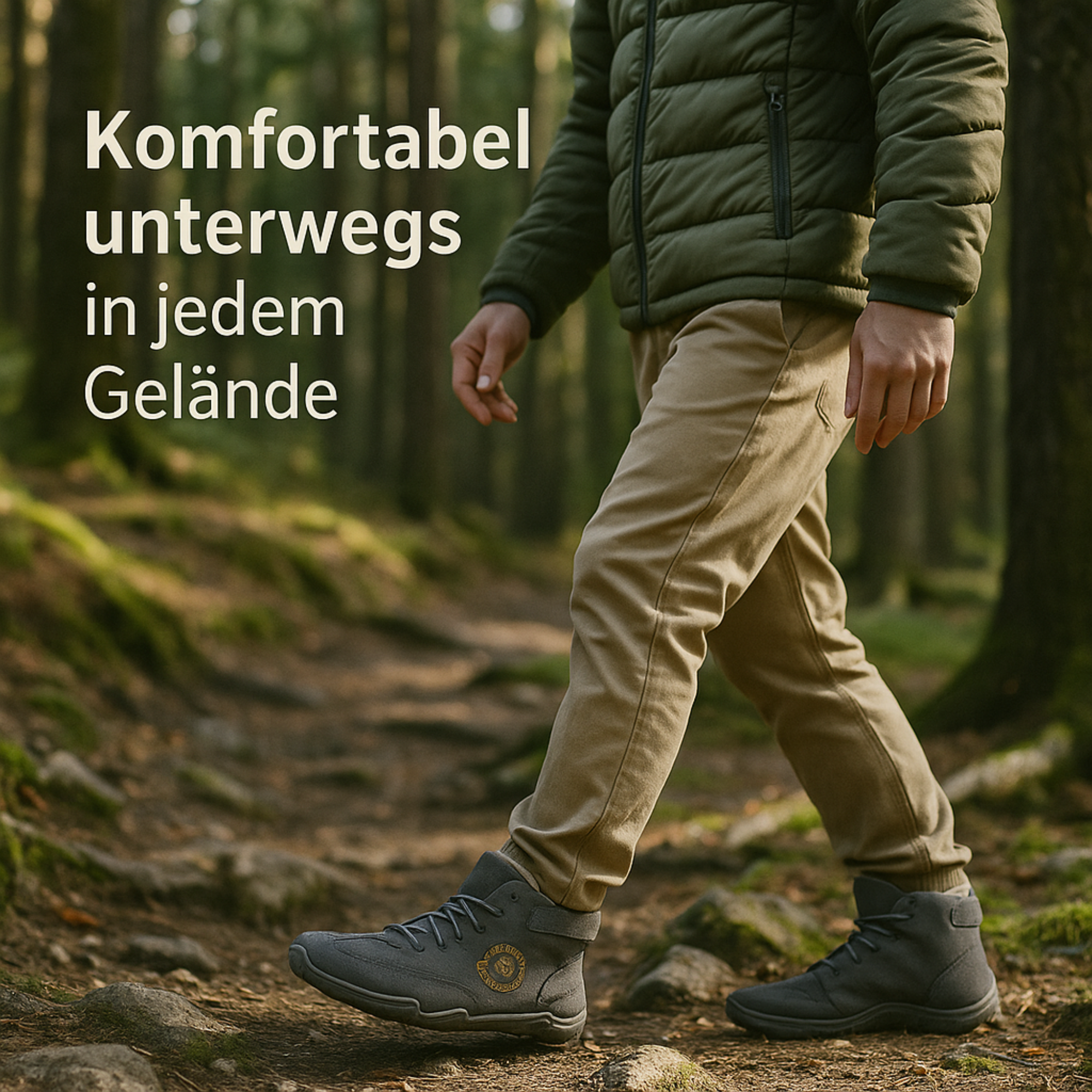 OrthoLyn – Barfußschuhe gegen Fußschmerzen | Atmungsaktiv & mit Dämpfung | Ideal bei Fersensporn & Alltag