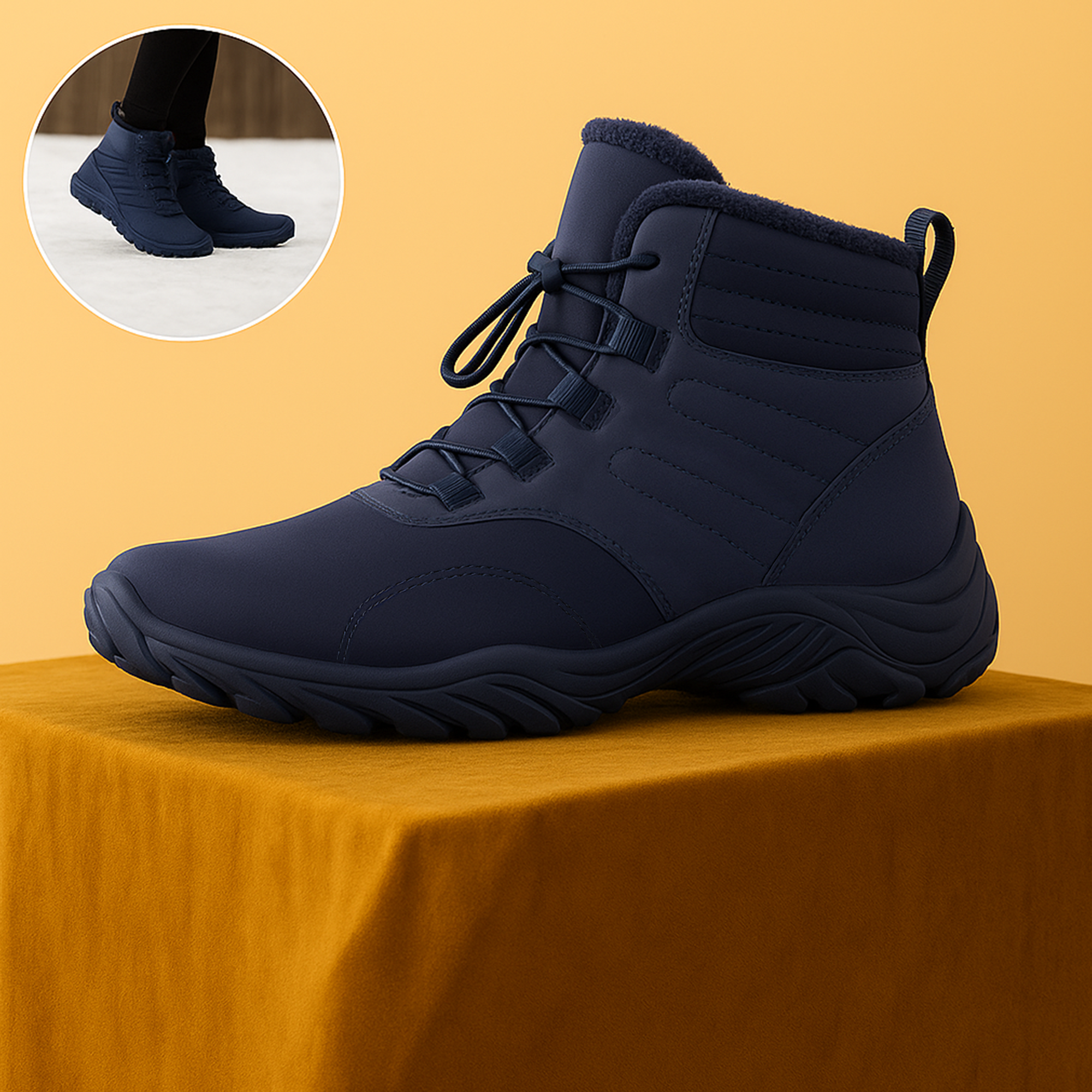 IceGear – Winter Barfußschuhe | wasserdicht rutschfeste Sohle | Outdoor & Alltag