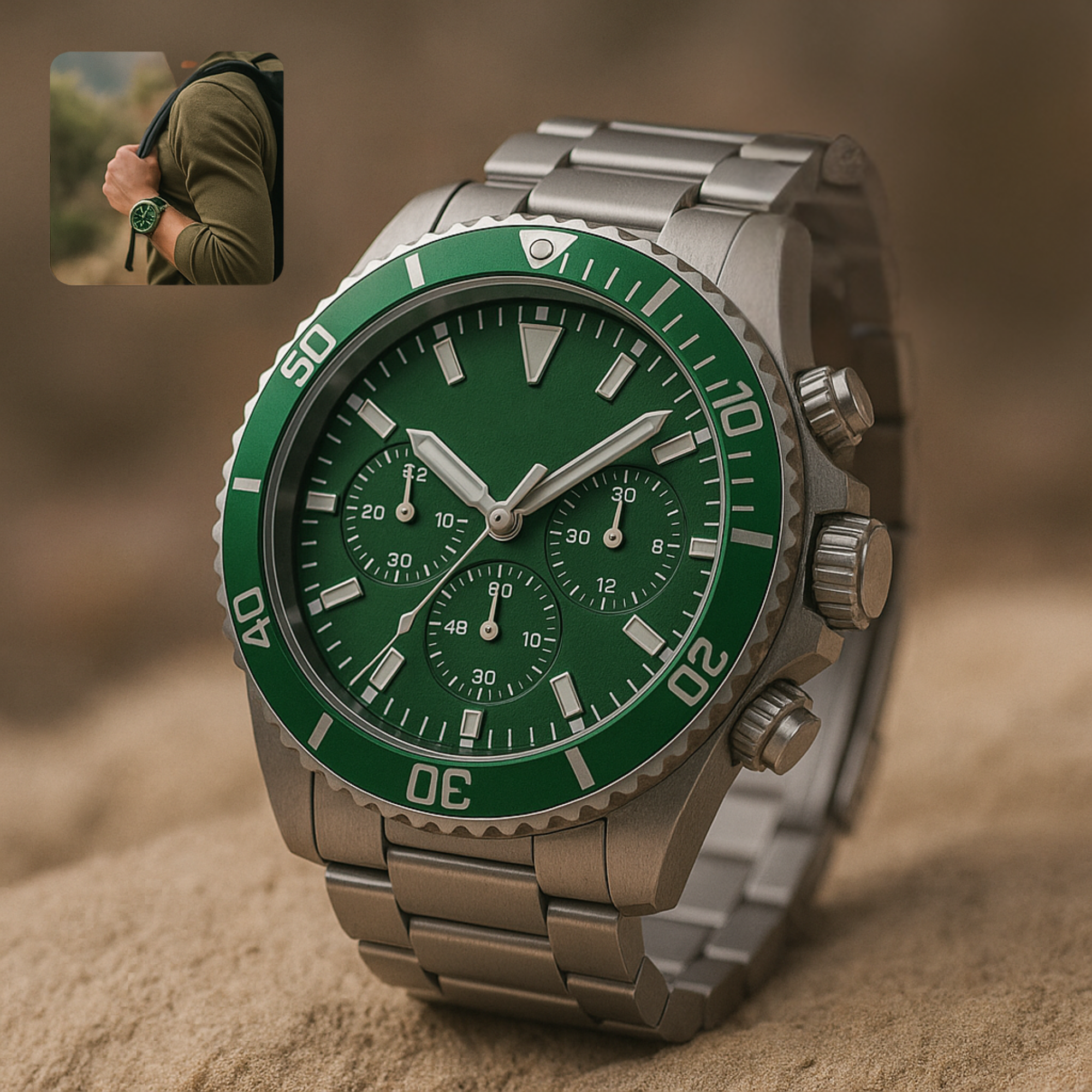 TactiHealth – Militärische Outdoor-Smartwatch | Unzerstörbar stoßfest wasserdicht | Für Abenteuer & harte Einsätze