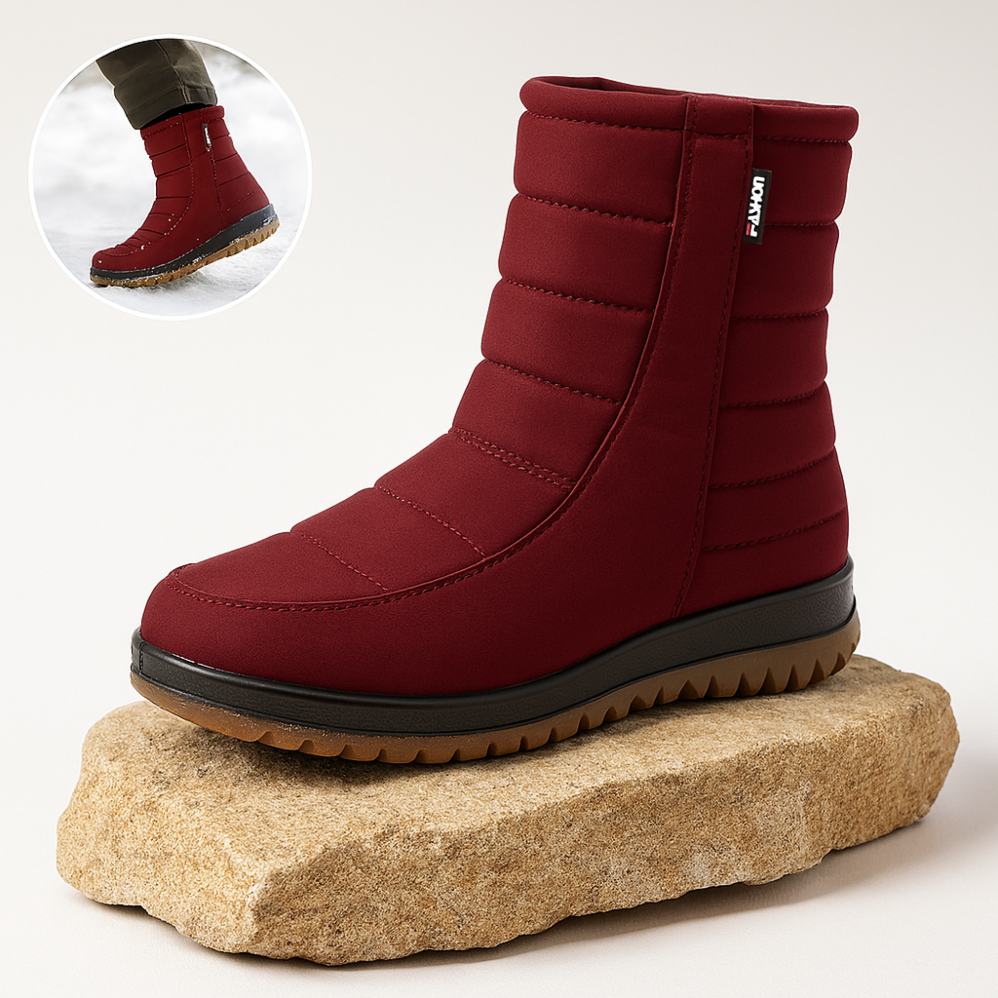 OrthoWarm – Orthopädische Winterschuhe | Schmerzlindernd isoliert – rutschfest & atmungsaktiv | Für Alltag, Arthrose & empfindliche Füße