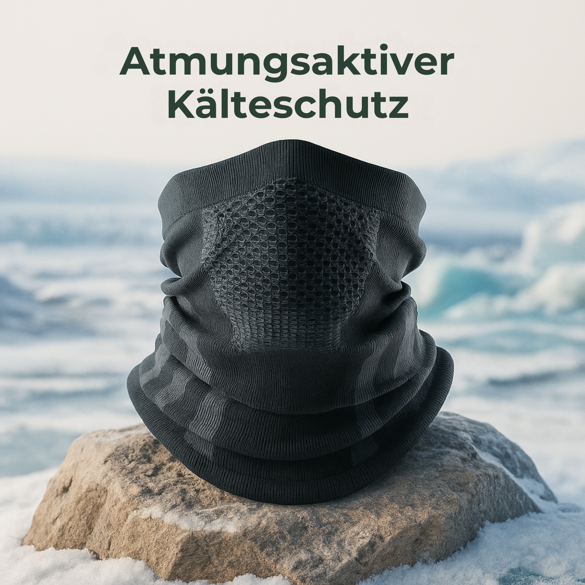 AlpinGuard – Multifunktionstuch Kälteschutz | atmungsaktiv & dehnbar | Outdoor Sport & Winter Alltag