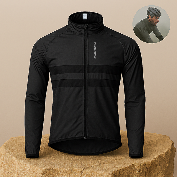 AlpenDry – Regenjacke atmungsaktiv | ultraleicht winddicht reflektierend | Wandern & Radfahren