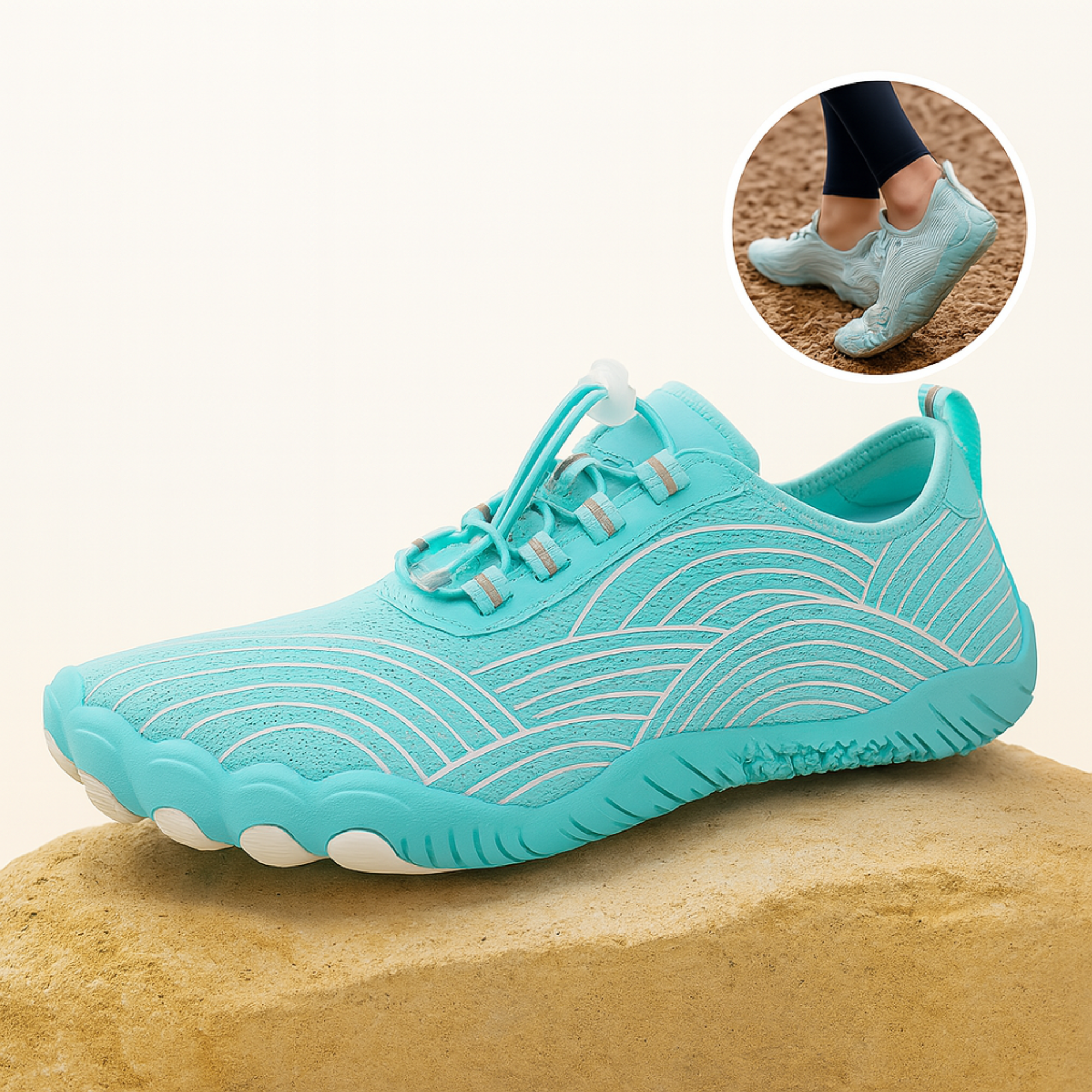 StepSole – Barfußschuhe Schmerzfrei Gehen | breite Zehenbox rutschfest | Alltag & Fußgesundheit