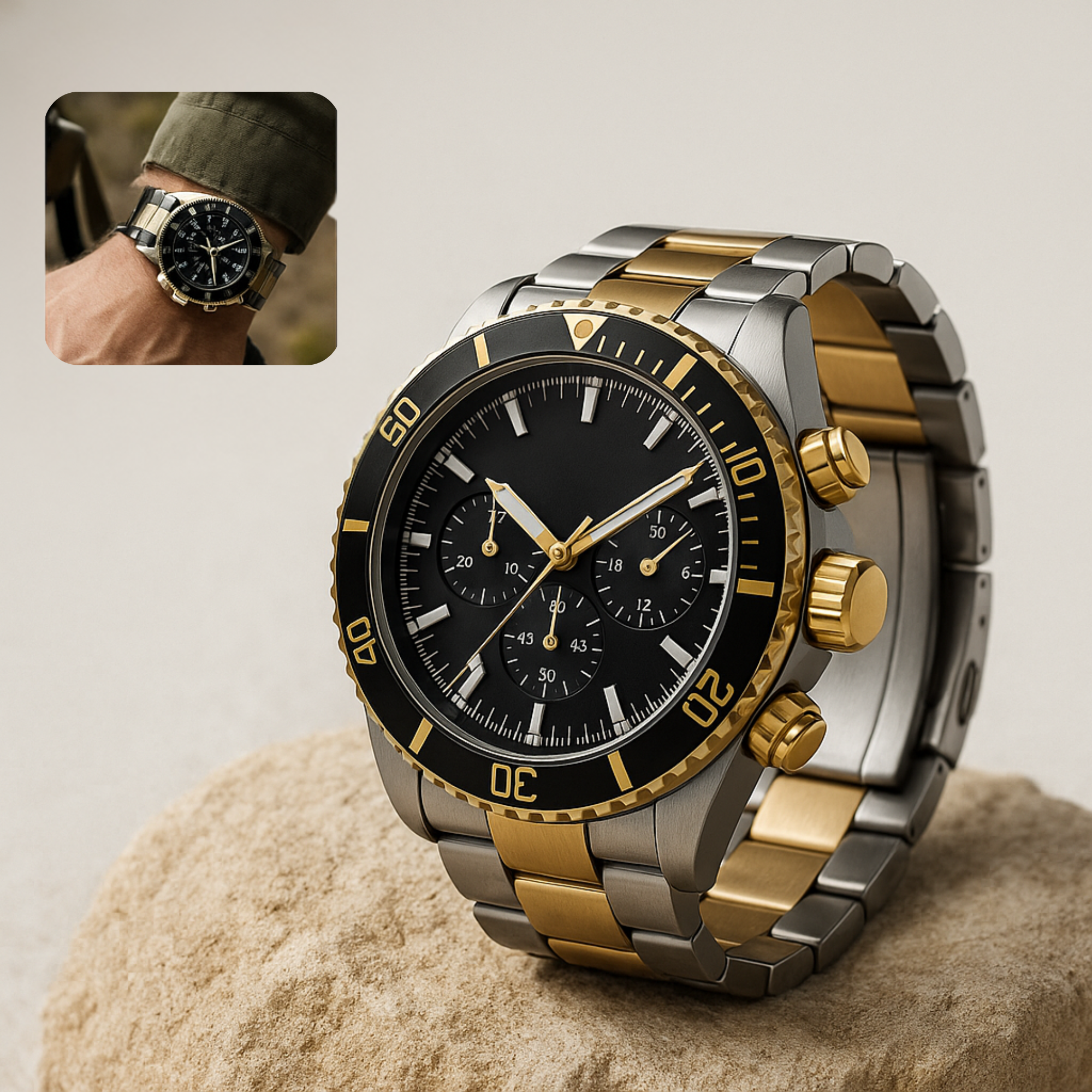 TactiHealth – Militärische Outdoor-Smartwatch | Unzerstörbar stoßfest wasserdicht | Für Abenteuer & harte Einsätze