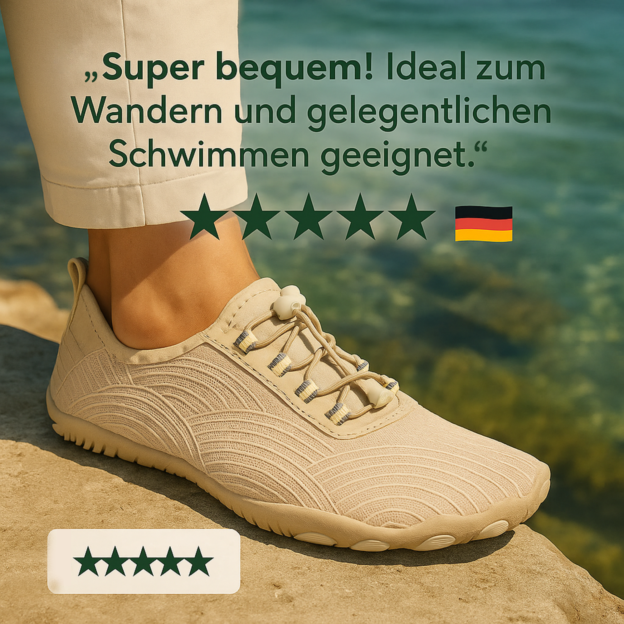 StepSole – Barfußschuhe Schmerzfrei Gehen | breite Zehenbox rutschfest | Alltag & Fußgesundheit
