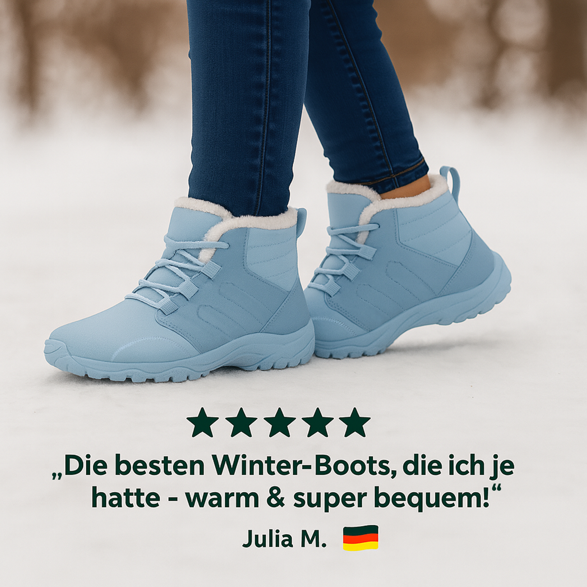 IceGear – Winter Barfußschuhe | wasserdicht rutschfeste Sohle | Outdoor & Alltag