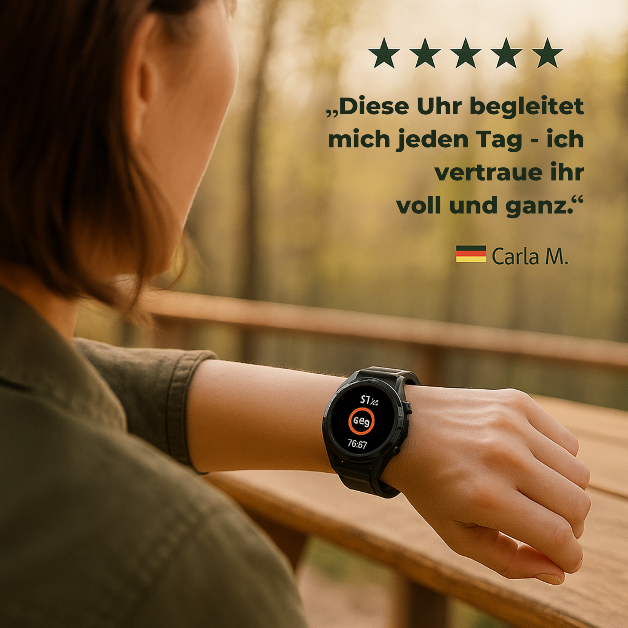 PulsePro – Gesundheits-Smartwatch mit SOS & Blutanalyse | Intelligente Vitalüberwachung & Notruf | Für Alltag, Sport & Sicherheit