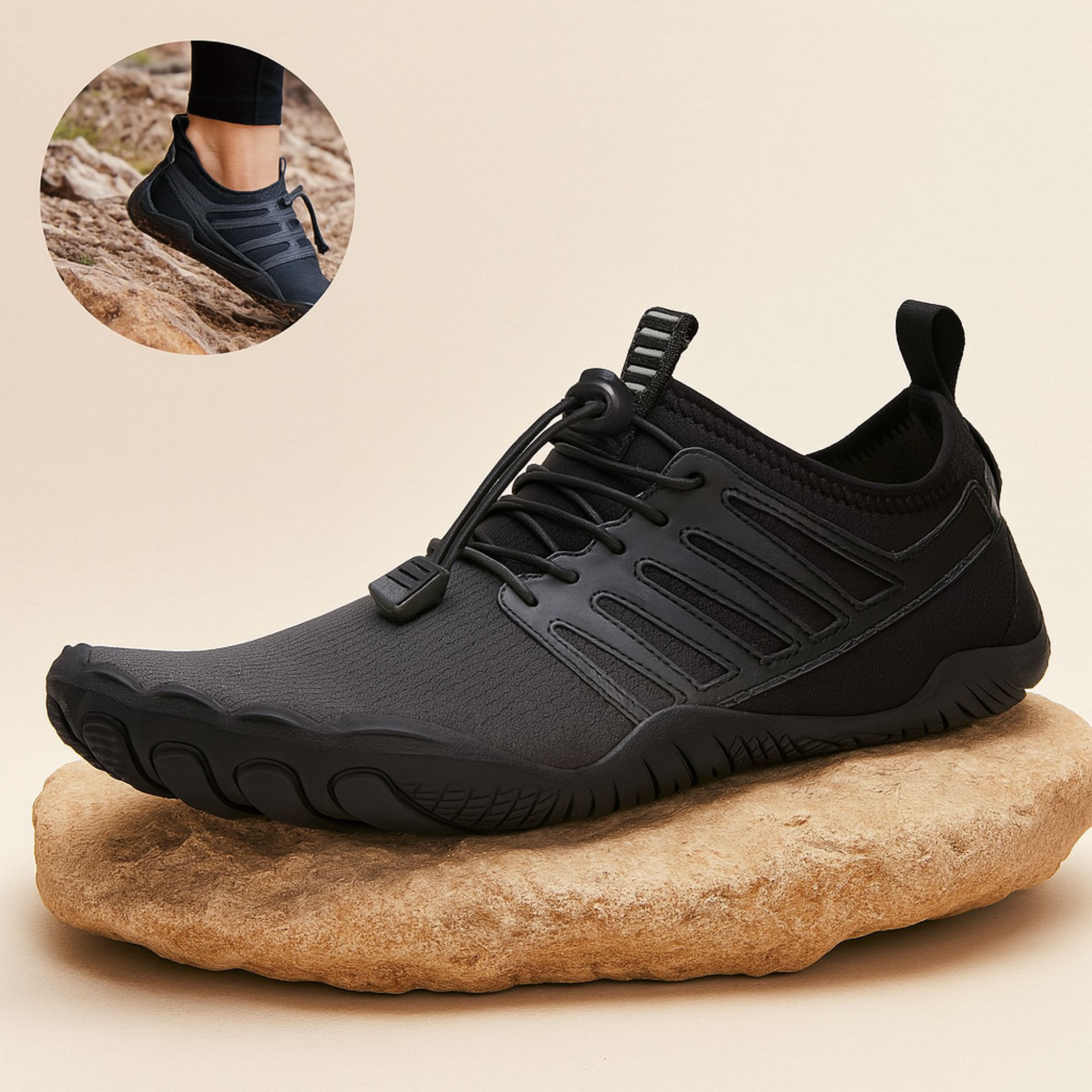 FlexPro – Barfußschuhe Herren & Damen | Flexibel & gelenkschonend | rutschfeste 4 mm Sohle | Alltag, Training & Sport
