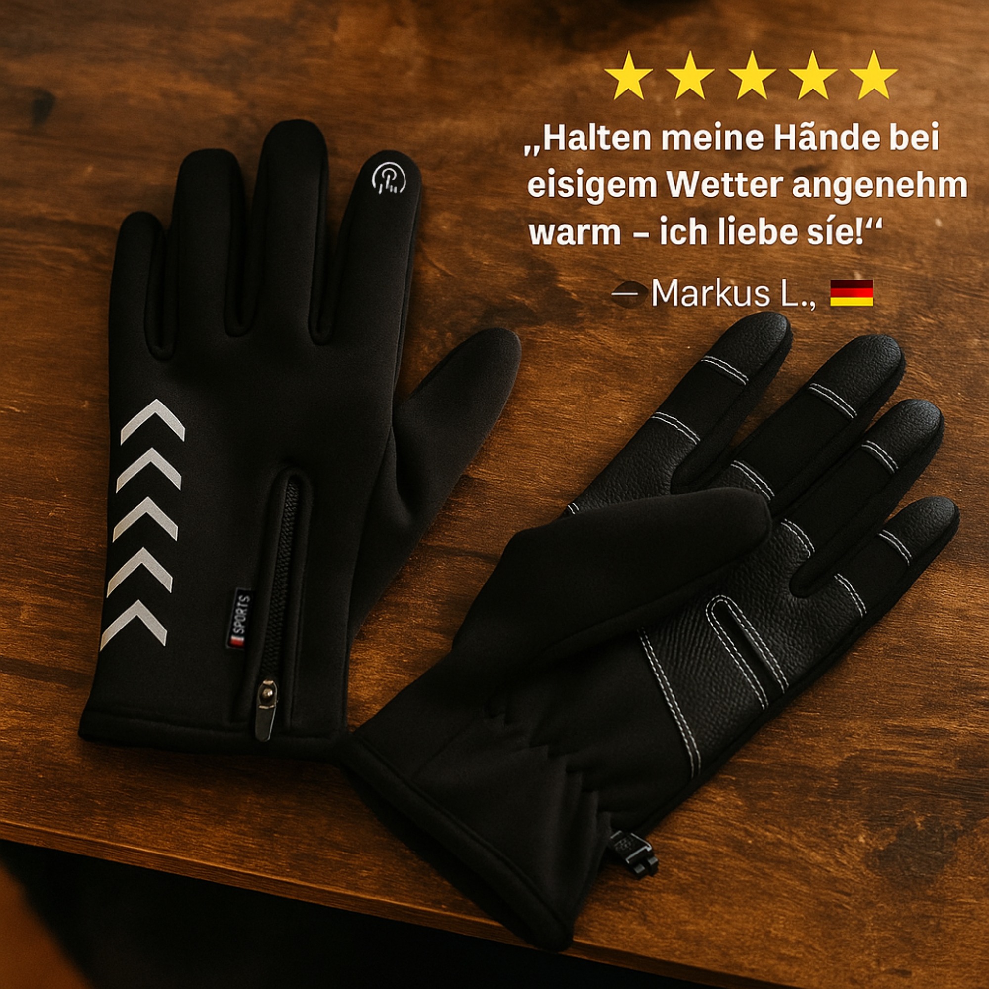 FrostGuard – Thermo-Handschuhe wasserdicht | Touchscreen-fähig rutschfest | Für Winter, Outdoor & Alltag
