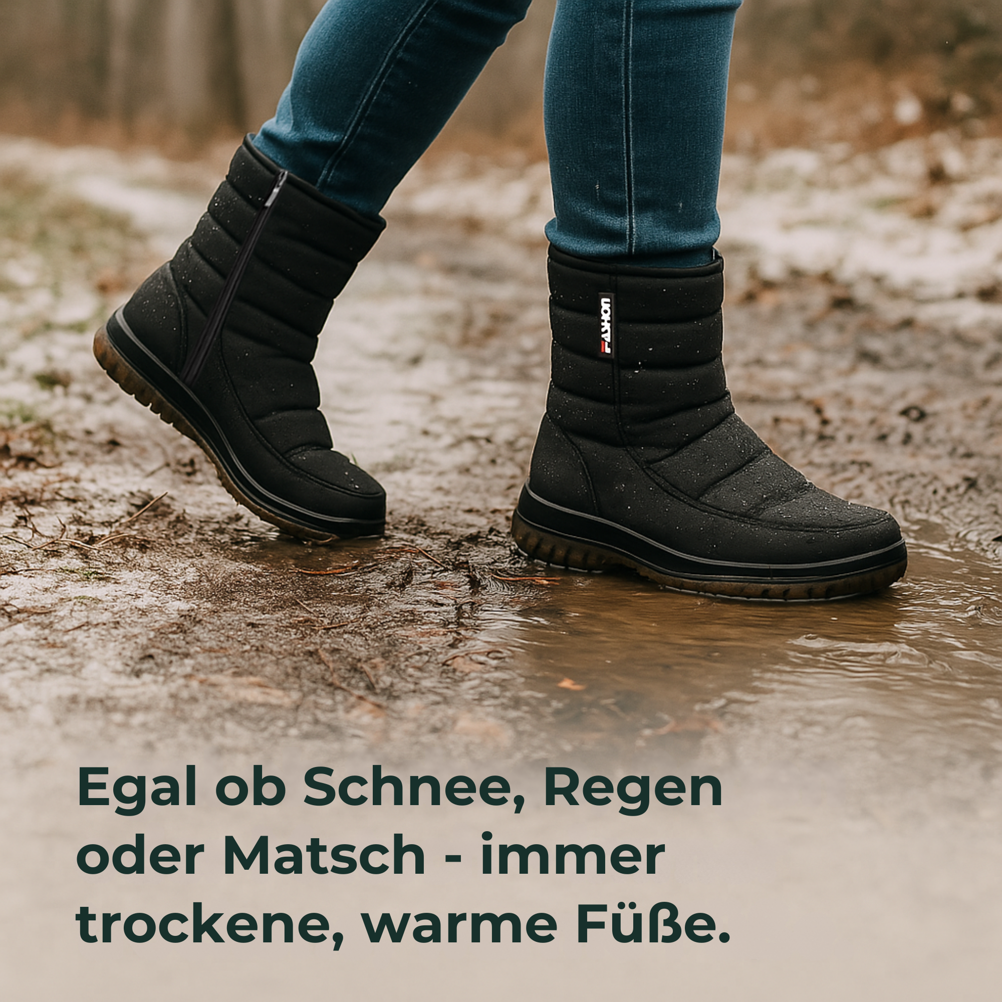 OrthoWarm – Orthopädische Winterschuhe | Schmerzlindernd isoliert – rutschfest & atmungsaktiv | Für Alltag, Arthrose & empfindliche Füße