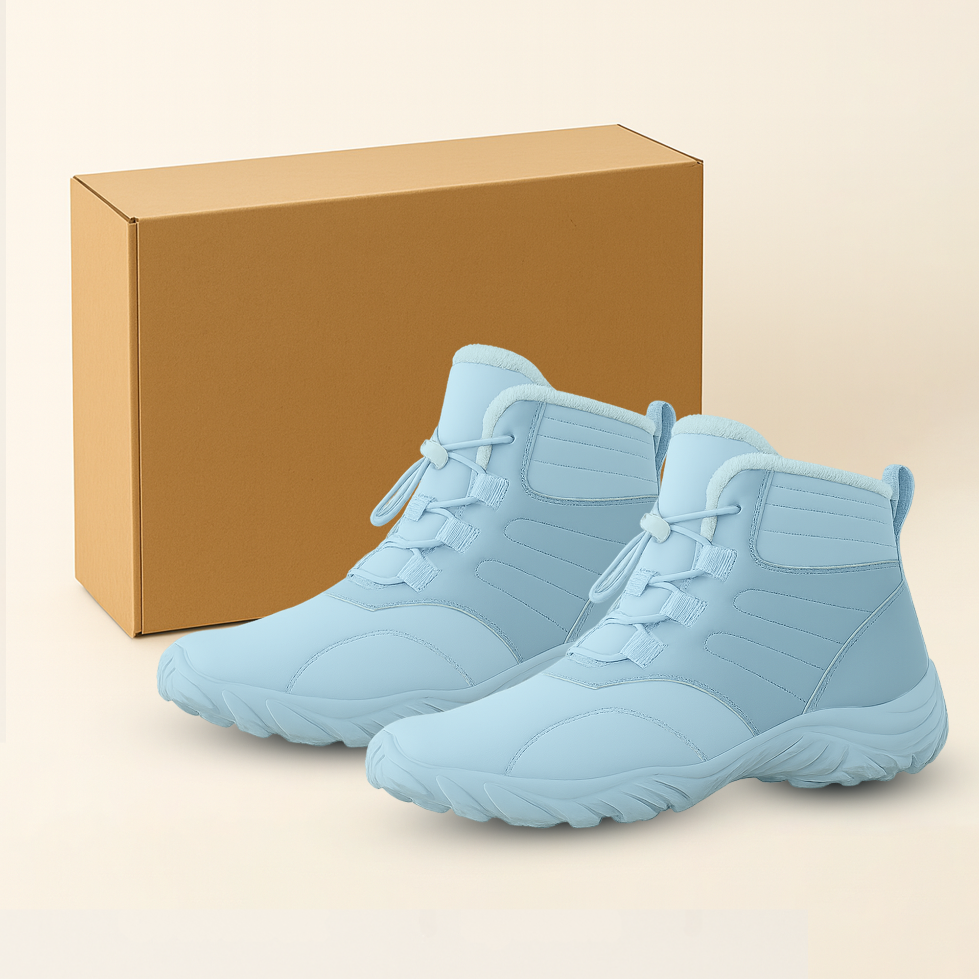 IceGear – Winter Barfußschuhe | wasserdicht rutschfeste Sohle | Outdoor & Alltag