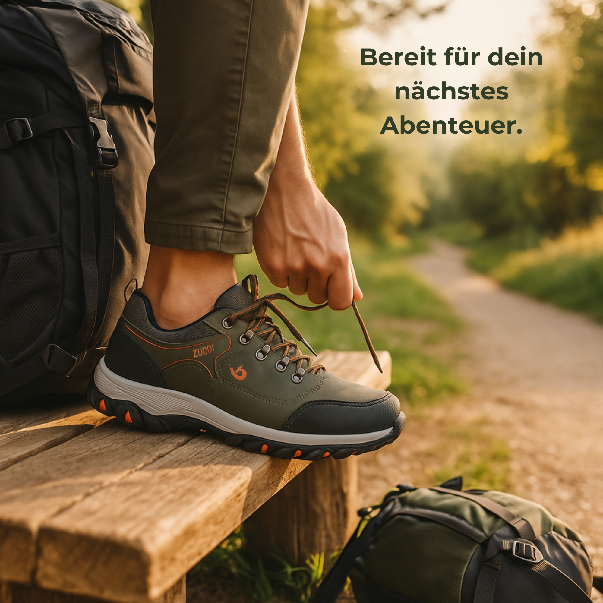 OrthoMove – Schmerzlindernder Wanderschuh | orthopädisch, stoßdämpfend & rutschfest | Unisex für Wandern & Alltag