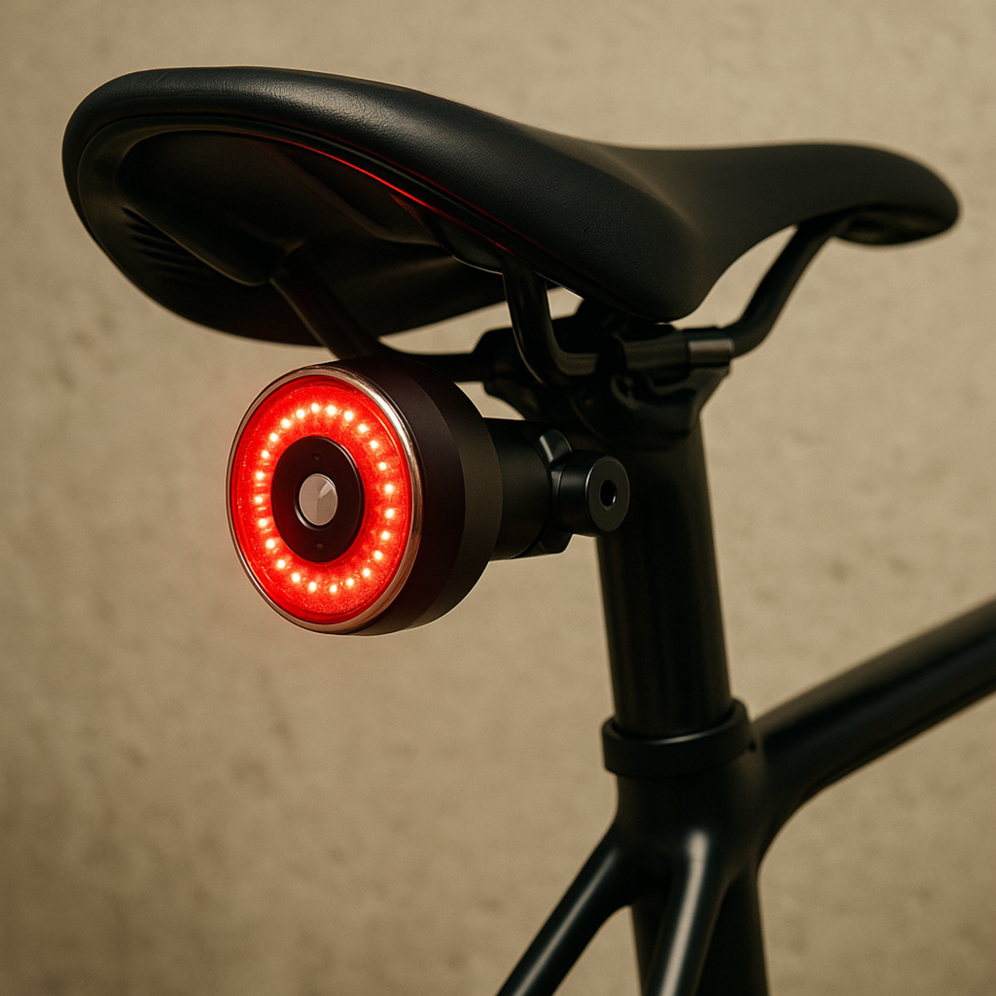 VisionGuard – Fahrrad Rücklicht mit Bremslicht | Automatische Helligkeit & USB-Aufladung | Für Rennrad & Citybike Sicherheit