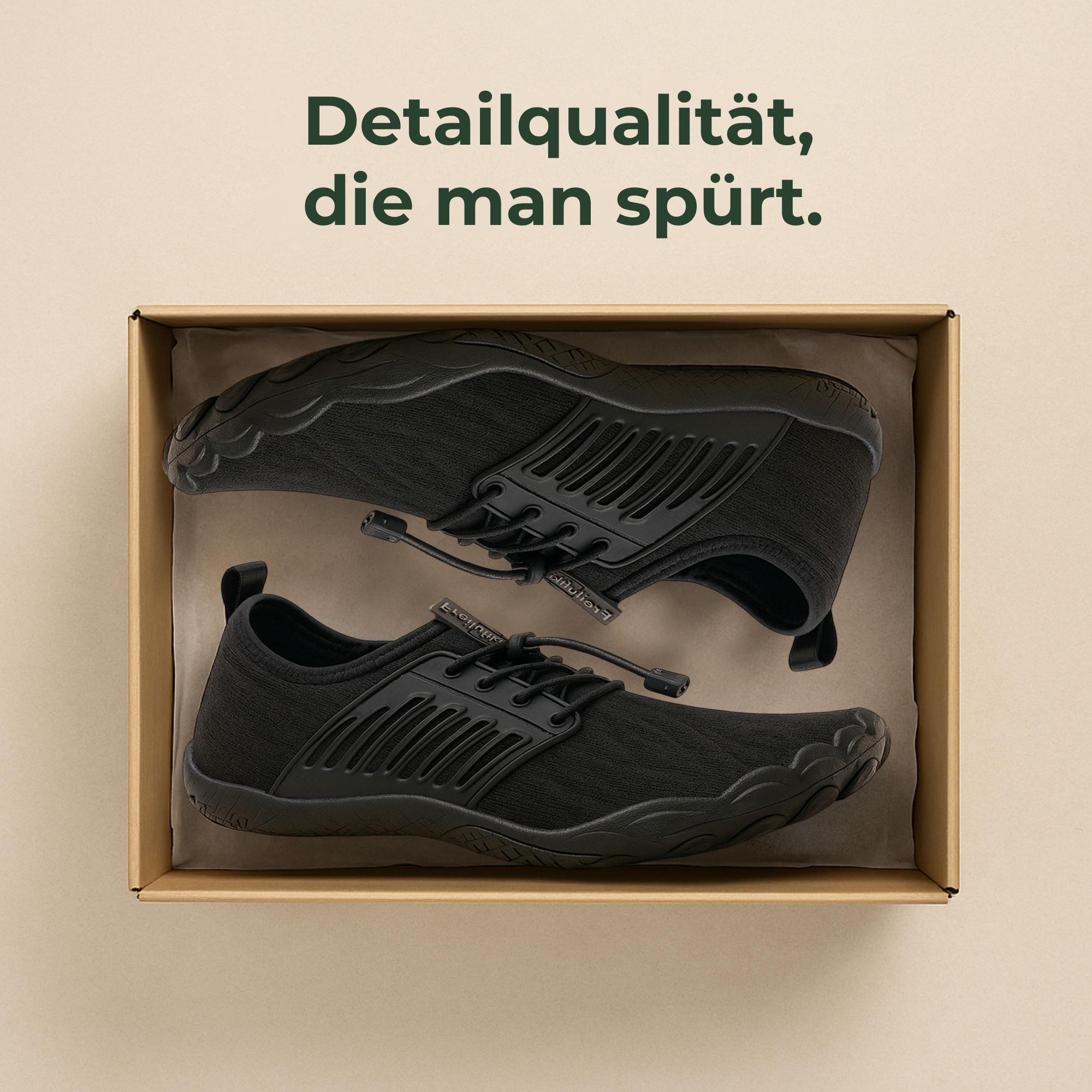 PhysiGo – Barfußschuhe Damen & Herren | gesunde Entlastung rutschfest TPU-Sohle | Alltag Freizeit Sport