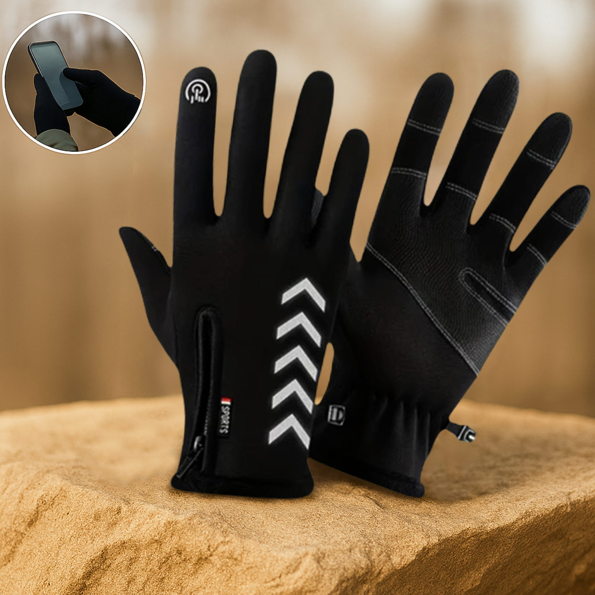 FrostGuard – Thermo-Handschuhe wasserdicht | Touchscreen-fähig rutschfest | Für Winter, Outdoor & Alltag