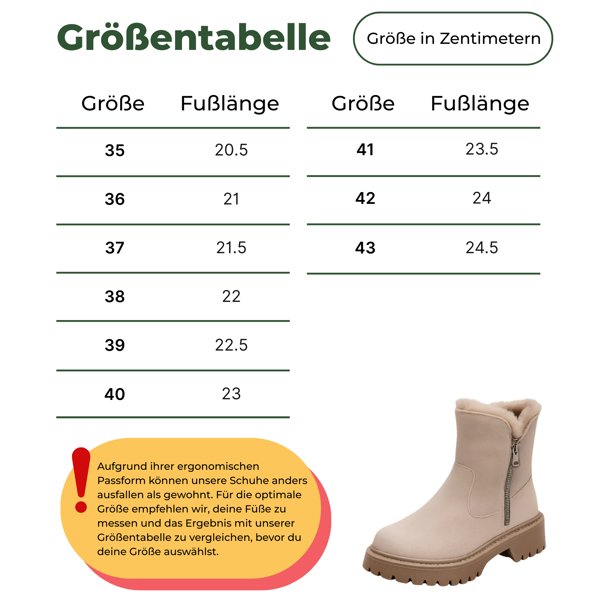 OrthoSafe – Orthopädische Winterstiefel | rutschfest & stoßdämpfend, atmungsaktiv & wasserdicht | lindert Fußschmerzen im Alltag